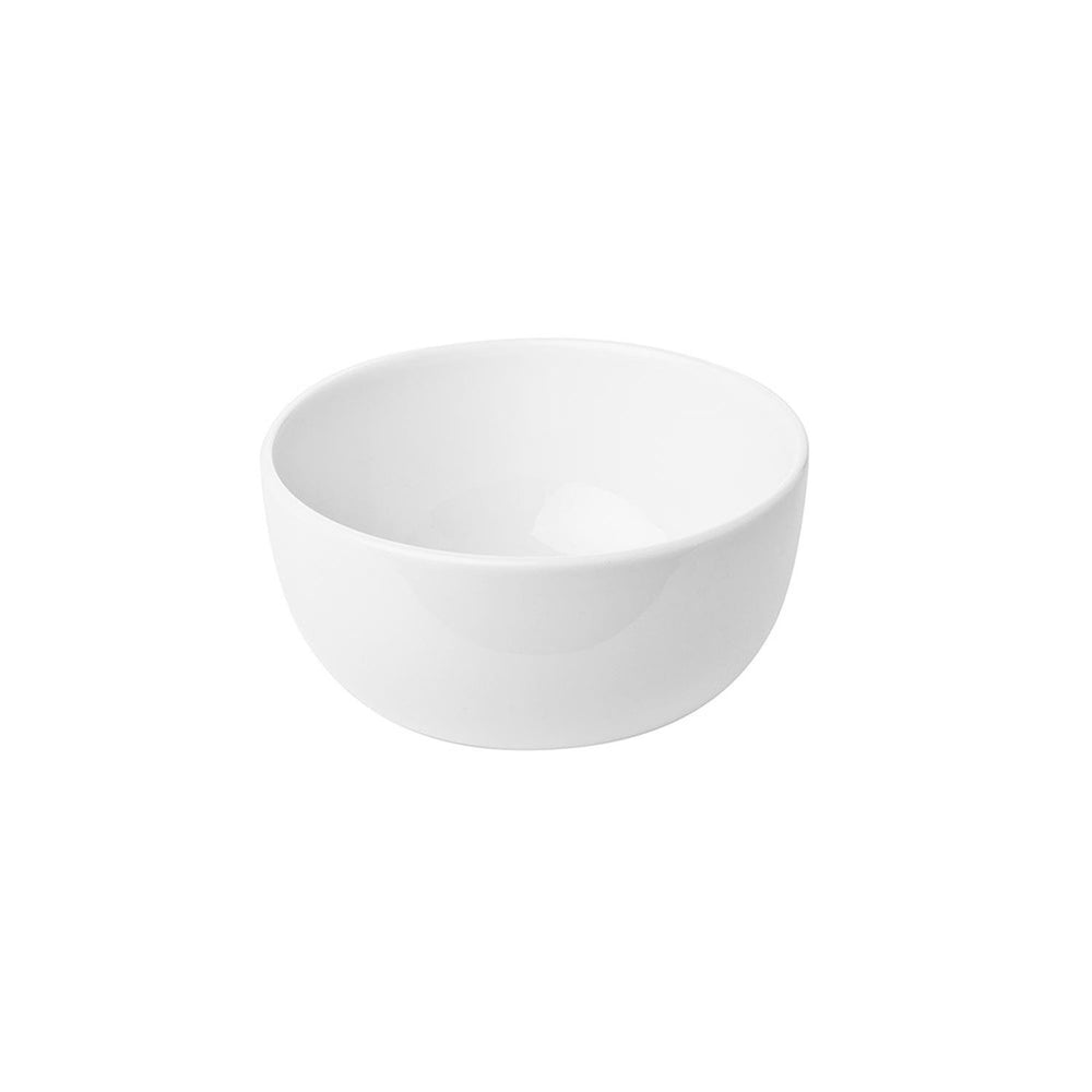 Santa Monica dia.4.25" h:2" 8 oz. Round White Porcelain Bowl