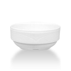 Saturn dia.4.75" h:2" 13 oz. Round White Porcelain Bowl