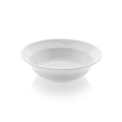 Saturn dia.6" h:1.5" 12 oz. Round White Porcelain Bowl