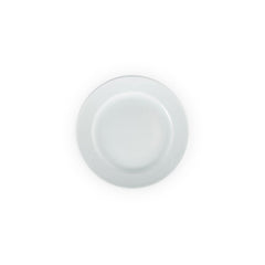 Saturn dia.7.75" Round White Porcelain Plate