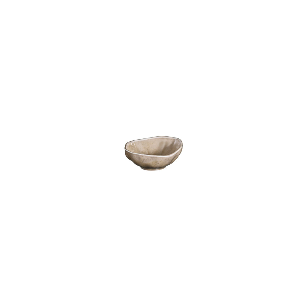 Clay 4" x 3.5" x h:0" 4 oz. Organic Terracotta Vitrified Bowl