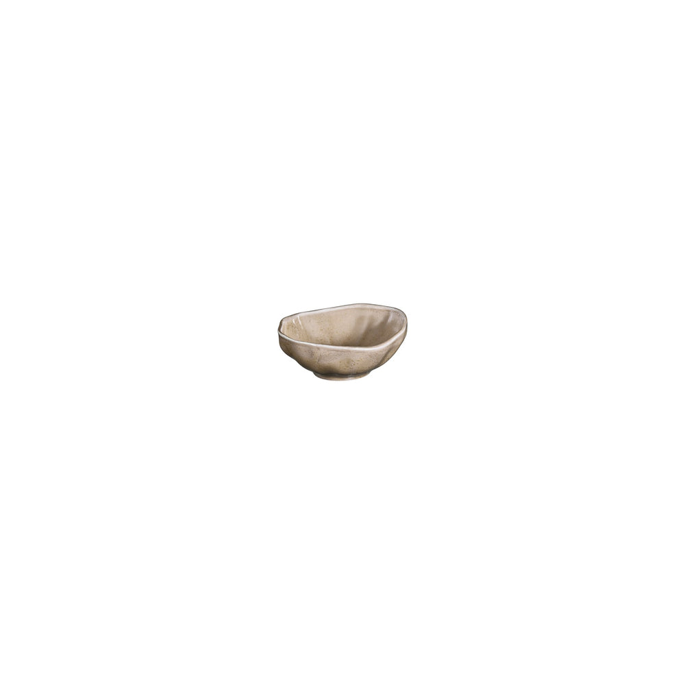 Clay 4" x 3.5" x h:0" 4 oz. Organic Terracotta Vitrified Bowl