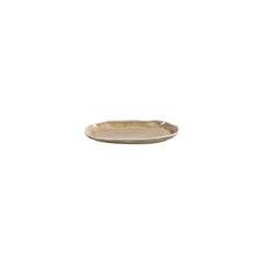 Clay 7.5" x 4.25" Organic Terracotta Vitrified Plate