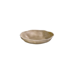 Clay 9.75" x 9.75" x h:0" 42 oz. Organic Terracotta Vitrified Deep Plate