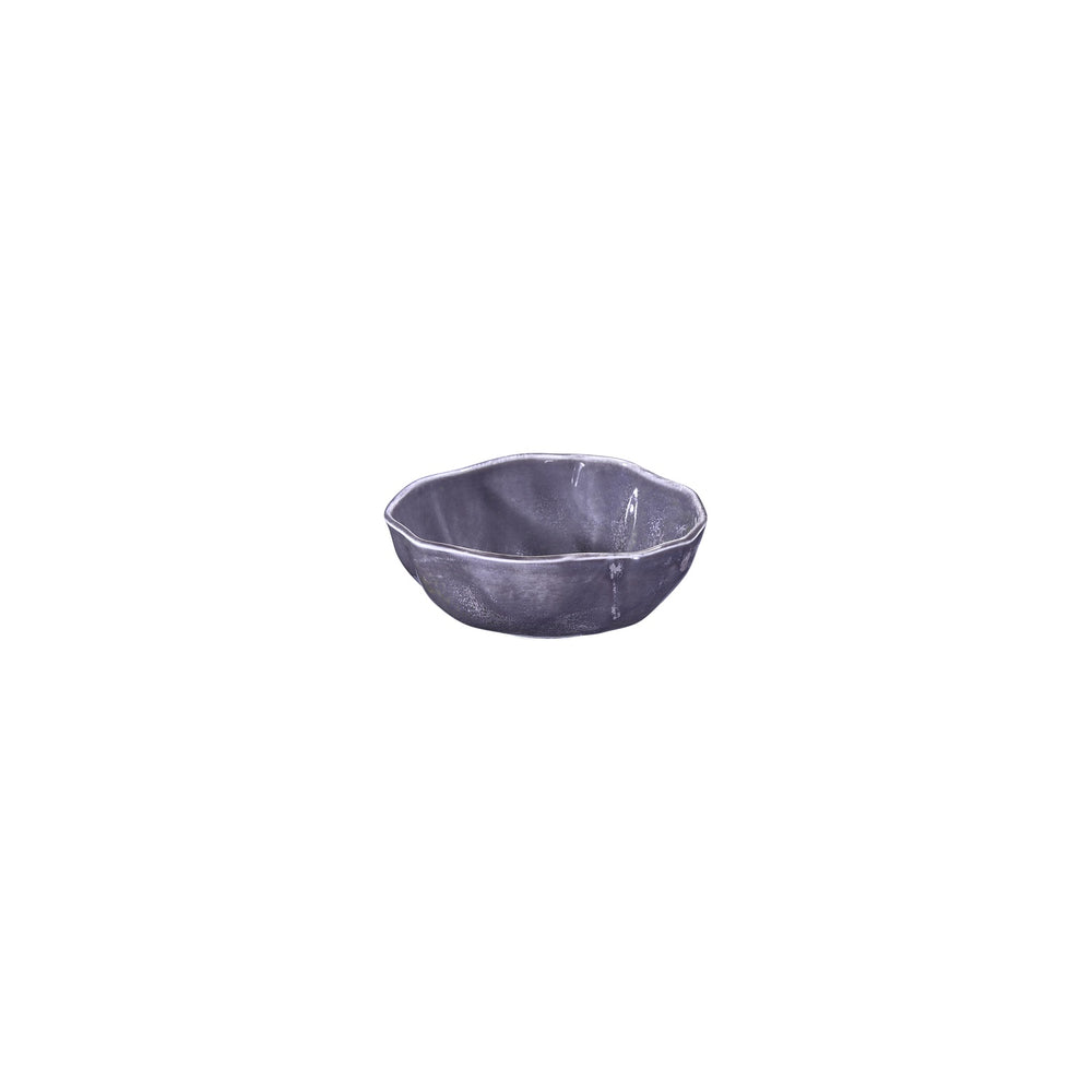 Viola 6.25" x 6.25" x h:0" 20 oz. Organic Purple Vitrified Bowl