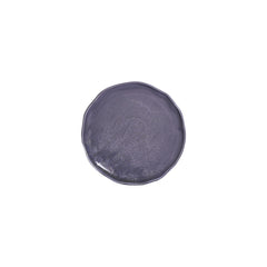 Viola 8.25" x 8.25" Organic Purple Vitrified Plate