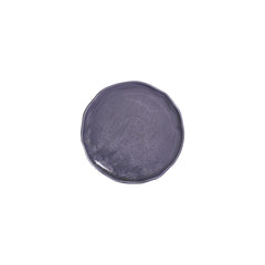 Viola 8.25" x 8.25" Organic Purple Vitrified Plate