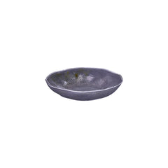 Viola 9.75" x 9.75" x h:0" 42 oz. Organic Purple Vitrified Deep Plate