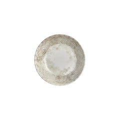 Antico dia.9" h:0" 34 oz. Round Brown Vitrified Deep Plate