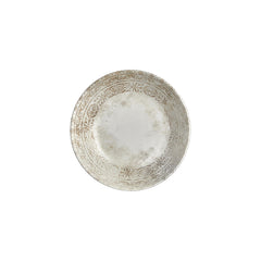 Antico dia.9.75" h:0" 44 oz. Round Brown Vitrified Deep Plate