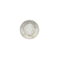 Antico dia.4.25" h:0" 3 oz. Round Brown Vitrified Deep Plate