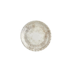 Antico dia.9" Round Brown Vitrified Plate