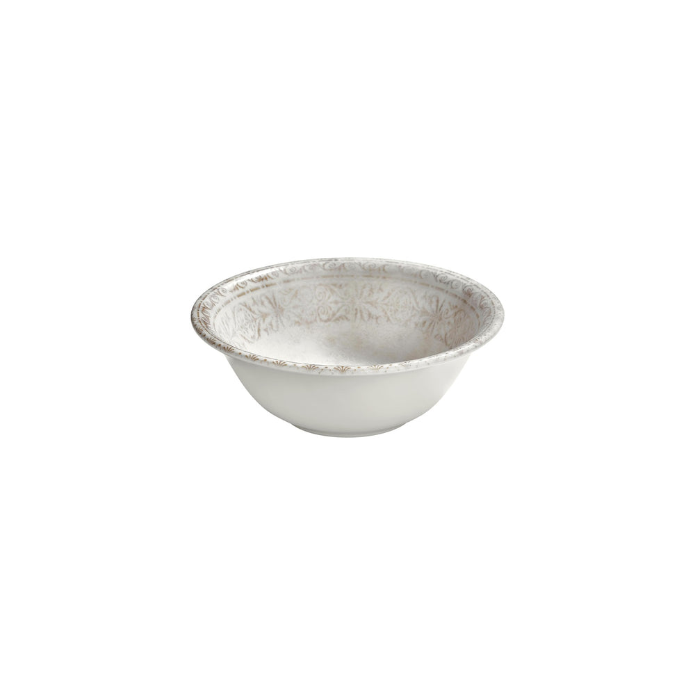 Antico dia.9.5" h:0" 54 oz. Round Brown Vitrified Bowl
