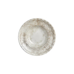 Antico dia.10.75" h:0" 17 oz. Round Brown Vitrified Deep Plate