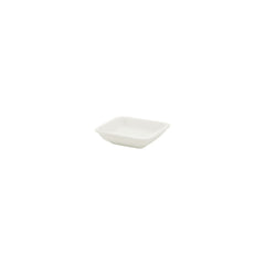 Gourmet 4.25" x 4" x h:0" Square Warm White Vitrified Bowl