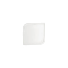 Gourmet 6" x 6" Square Warm White Vitrified Plate