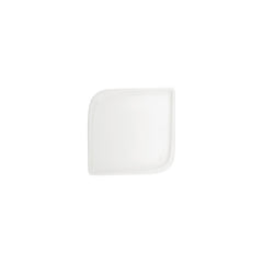 Gourmet 6" x 6" Square Warm White Vitrified Plate