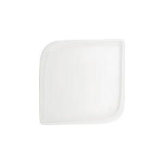 Gourmet 11" x 11" Square Warm White Vitrified Plate