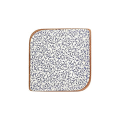 Edera 11" x 11" Square Blue Vitrified Plate