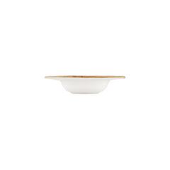 Edera dia.9.75" h:0" 14 oz. Round Blue Vitrified Deep Plate