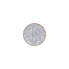 Edera dia.6.25" Round Blue Vitrified Saucer