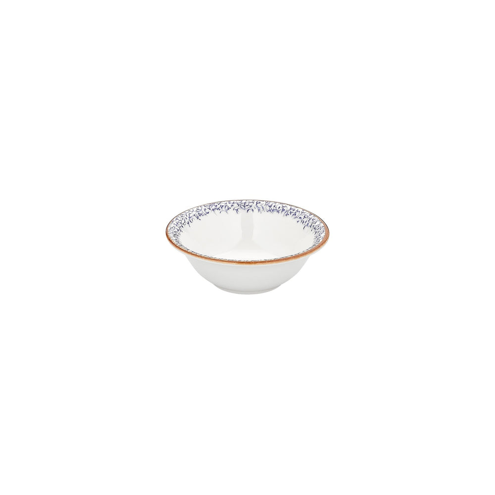 Edera dia.7" h:0" 22 oz. Round Blue Vitrified Bowl