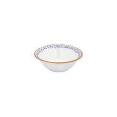 Edera dia.8.75" h:0" 42 oz. Round Blue Vitrified Bowl