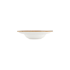 Edera dia.10.75" h:0" 17 oz. Round Blue Vitrified Deep Plate