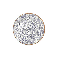 Edera dia.11.75" Round Blue Vitrified Plate