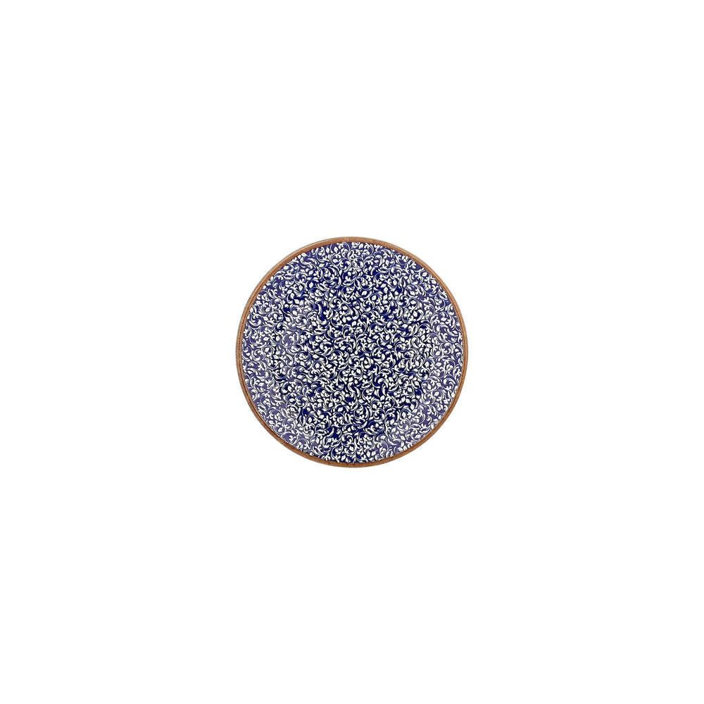Edera Cobalt dia.6.25" Round Blue Vitrified Saucer