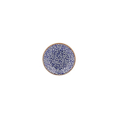 Edera Cobalt dia.4.75" Round Blue Vitrified Saucer