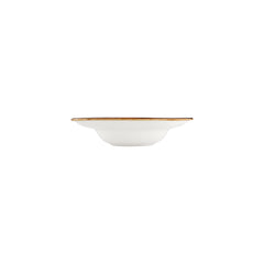 Edera Cobalt dia.9.75" h:0" 14 oz. Round Blue Vitrified Deep Plate