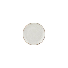 Dust dia.6.75" Round Beige Vitrified Plate
