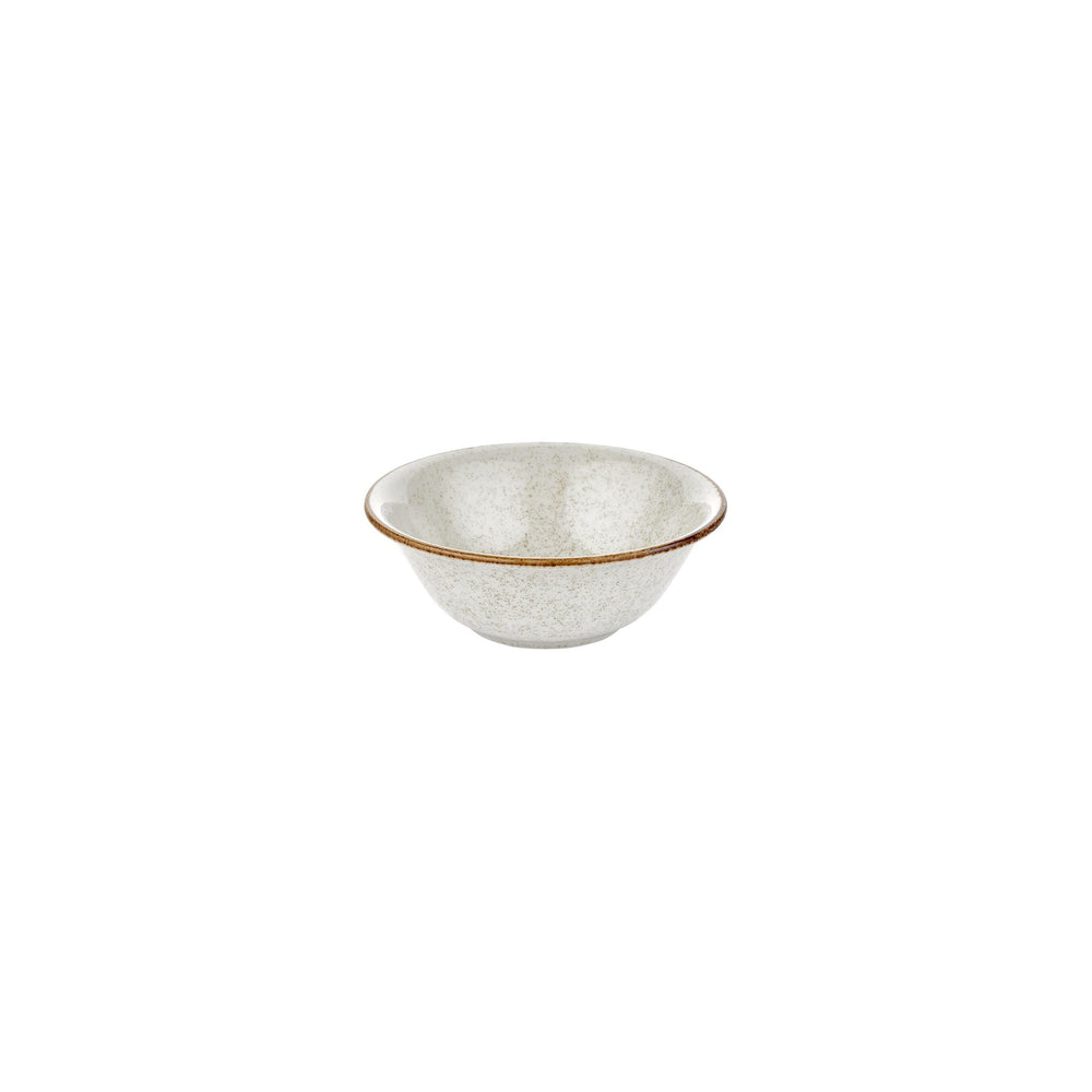 Dust dia.7" h:2.5" 22 oz. Round Beige Vitrified Bowl