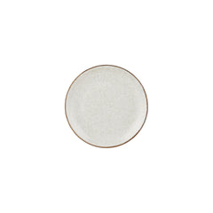 Dust dia.8.25" Round Beige Vitrified Plate