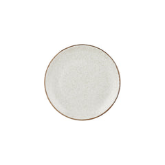 Dust dia.9.75" Round Beige Vitrified Plate