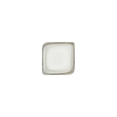 Ephyra 6" x 6" Square Gray Vitrified Plate