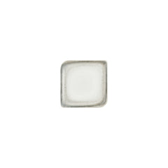 Ephyra 6" x 6" Square Gray Vitrified Plate