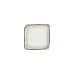 Ephyra 7.5" x 7.5" Square Gray Vitrified Plate