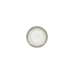 Ephyra dia.6.25" Round Gray Vitrified Saucer