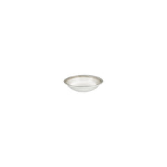 Ephyra dia.5" h:0" 5 oz. Round Gray Vitrified Deep Plate