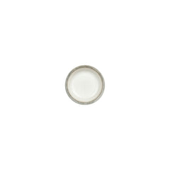 Ephyra dia.5" h:0" 5 oz. Round Gray Vitrified Deep Plate