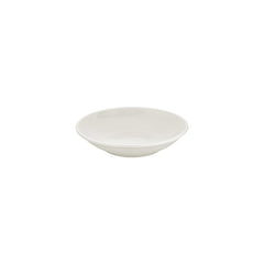 Gourmet dia.9" h:0" 34 oz. Round Warm White Vitrified Deep Plate