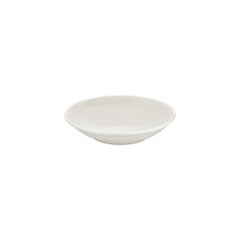 Gourmet dia.9.75" h:0" 44 oz. Round Warm White Vitrified Deep Plate