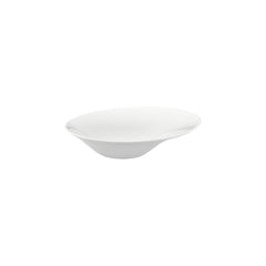 Gourmet 10.75" x 10.75" x h:0" 17 oz. Organic Warm White Vitrified Deep Plate