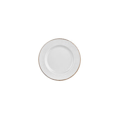 Grace dia.7.5" Round Brown Vitrified Plate