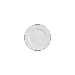 Grace dia.7.5" Round Brown Vitrified Plate