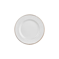 Grace dia.10.75" Round Brown Vitrified Plate