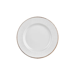 Grace dia.11.75" Round Brown Vitrified Plate