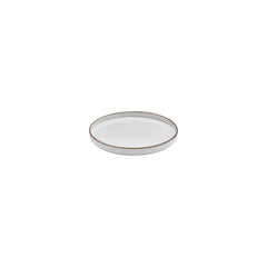 Grace dia.6.25" Round Brown Vitrified Plate
